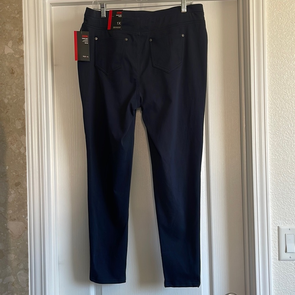 Style and Co Navy Blue Leggings
